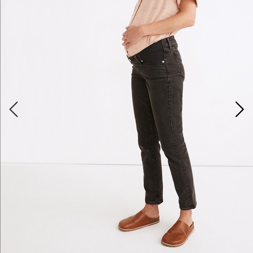 Madewell Perfect Vintage Maternity Jean, Lunar Wash, size 26